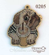 Набор для вышивки крестом на деревянной основе от ФрузелОК 205